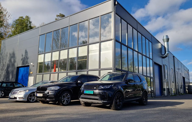 Baltnor Motor verksted i Gramveien 62, Askim
